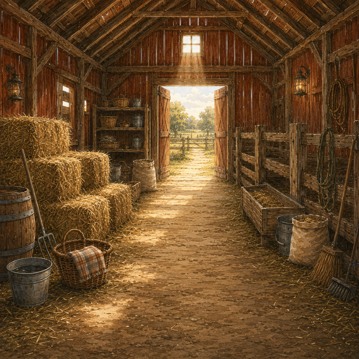 Barn Interior